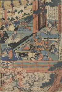 19th Century Oriental Woodblock - Japanese Print