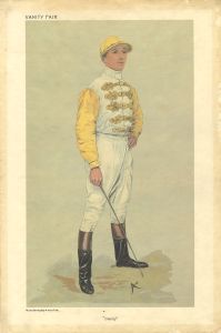 Early 20th Century Lithograph - Vanity Fair Print of Jockey, 'Danny'