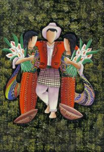 Nebas Quiche - Contemporary Mixed Media, Guatamalan Folk Scene