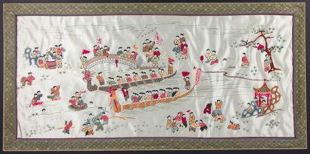 Chinese Contemporary Embroidery - On Silk