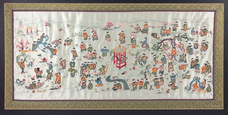 Chinese Contemporary Embroidery - On Silk