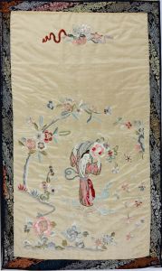 Chinese Mid 20th Century Embroidery - On Silk