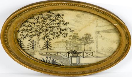 18th Century Embroidery - Silkwork, Country House and Gardens