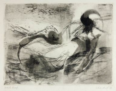 A. Kendall - 1964 Drypoint, Birds