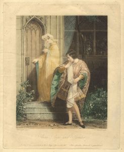 Samuel William Reynolds - 1829 Etching, Anne Page and Slender