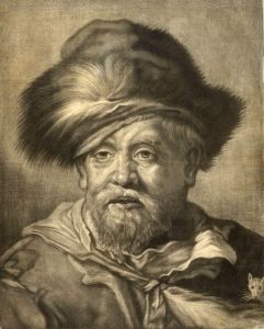 John Smith - 17th Century Mezzotint, Head of a Rat Catcher