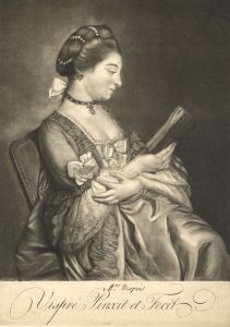 Francois Vispre - 1761 Mezzotint, Mrs Vispre