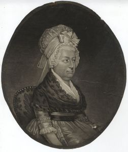 19th Century Mezzotint - Portrait of a Woman