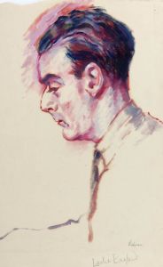 William Redgrave - Early 20th Century Oil, Portrait of Leslie England