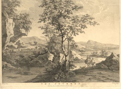 After François Vivares - 1812 Engraving, The Journey