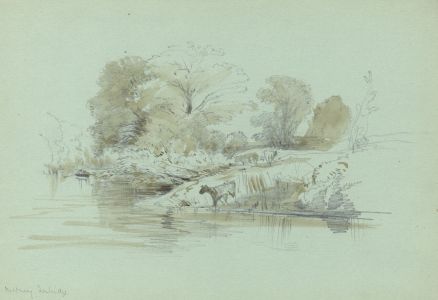 Rev Henry Robinson Wadmore - 19th Century Graphite Drawing, Medway, Tonbridge