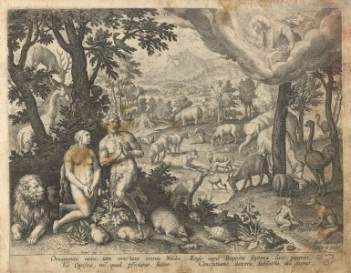 Jan Sadeler (1550-1600) - 17th Century Engraving, Genes Cap 2