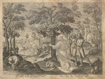 Jan Sadeler (1550-1600) - 17th Century Engraving, Genes II