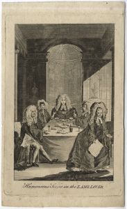 Set of Six 18th Century Engravings - Actors in Character