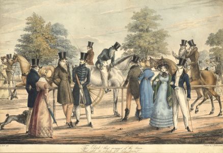 C. Hullmandel - 19th Century Lithograph, The Park!