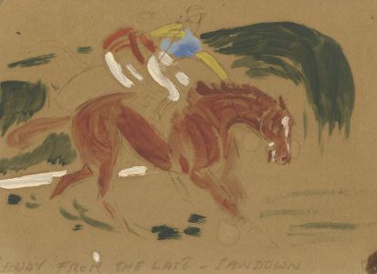 Marigold Armitage - Early 20th Century Gouache, Away from the Last - Sandown