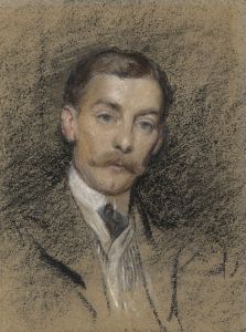 19th Century Pastel - Portrait of David Livingstone