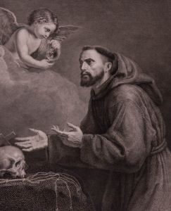 Jean François Ribault - 1797 Engraving, St. Francis