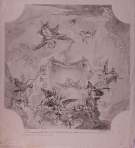 Josef Camaron - 18th Century Etching, Virtus Altissimi Obumbrabit Tibi
