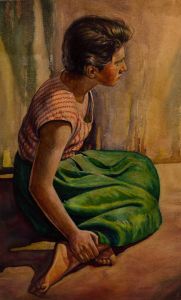 Joseph Henry Lynch - Mid 20th Century Watercolour, The Artist's Daughter