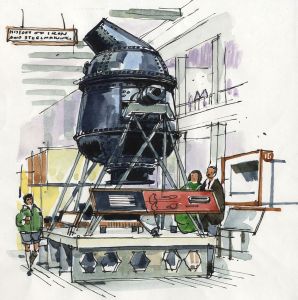 Paul Sharp - 1966 Watercolour, History of Iron and Steelmaking