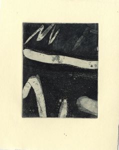 Peter Fitzsimons - Contemporary Aquatint, Abstract Composition