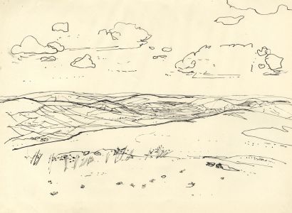 Paul Sharp - Mid 20th Century Pen and Ink Drawing