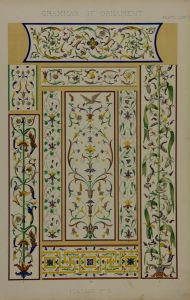 19th Century Lithograph - Grammar of Ornament - Italian Patterns