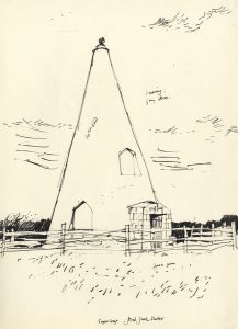 Paul Sharp - Mid 20th Century Pen and Ink Drawing, The Sugar Loaf, East Sussex