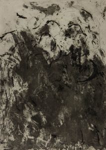 Peter Fitzsimons - Contemporary Etching, Abstract Composition