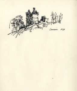 Paul Sharp - Mid 20th Century Pen and Ink Drawing, Carnasserie, Argyll