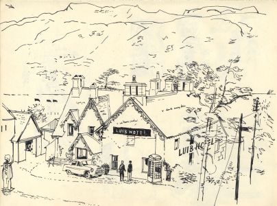 Paul Sharp - Mid 20th Century Pen and Ink Drawing, Ullapool