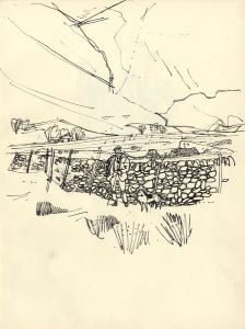 Paul Sharp - Mid 20th Century Pen and Ink Drawing, Lake District Scenes