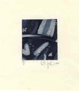 Peter Fitzsimons - Contemporary Aquatint, Abstract Composition