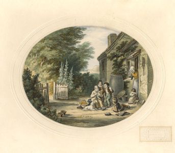 19th Century Lithograph - The Burning Glass