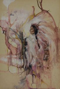 Schwartz - Mid 20th Century Mixed Media, Native American Spiritualism