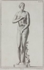 Carol Bart. Gregori - 18th Century Engraving, Venus