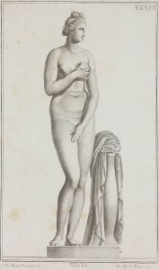 Giovanni Girolamo Frezza - 18th Century Engraving, Venus