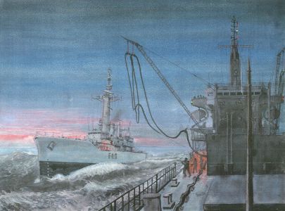 J.A. Bayley - Contemporary Digital Print, HMS Sirius