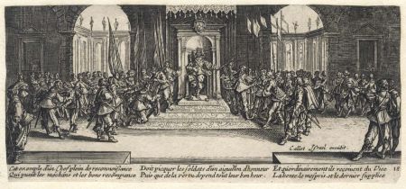 Van Schagen after Callot 17th Century Etching - Miseries and Misfortunes of War
