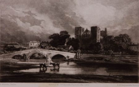 S.W. Reynolds - 1824 Mezzotint, Ripon