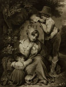 William Say (1768-1934) - 1808 Mezzotint, The Road Side