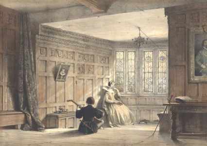 19th Century Lithograph - Haddows, Derbyshire