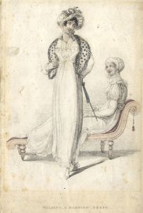 Pair of 19th Century Hand-Coloured Lithographs - Ladies Fashion