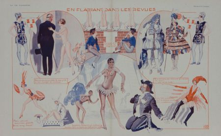 Art Deco 1926 Digital Print - From La Vie Parisienne