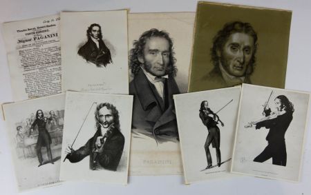 Late 19th Century - Signor Paganini - Drawing and Lithographs