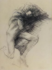 Ralph Brown - Contemporary Lithograph, Nude Study