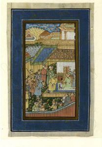 Early 20th Century Gouache - Celebration
