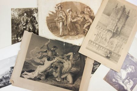 Set of 7 19th Century Prints