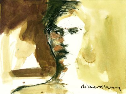 Richard J.S. Young - Contemporary Watercolour, Portrait